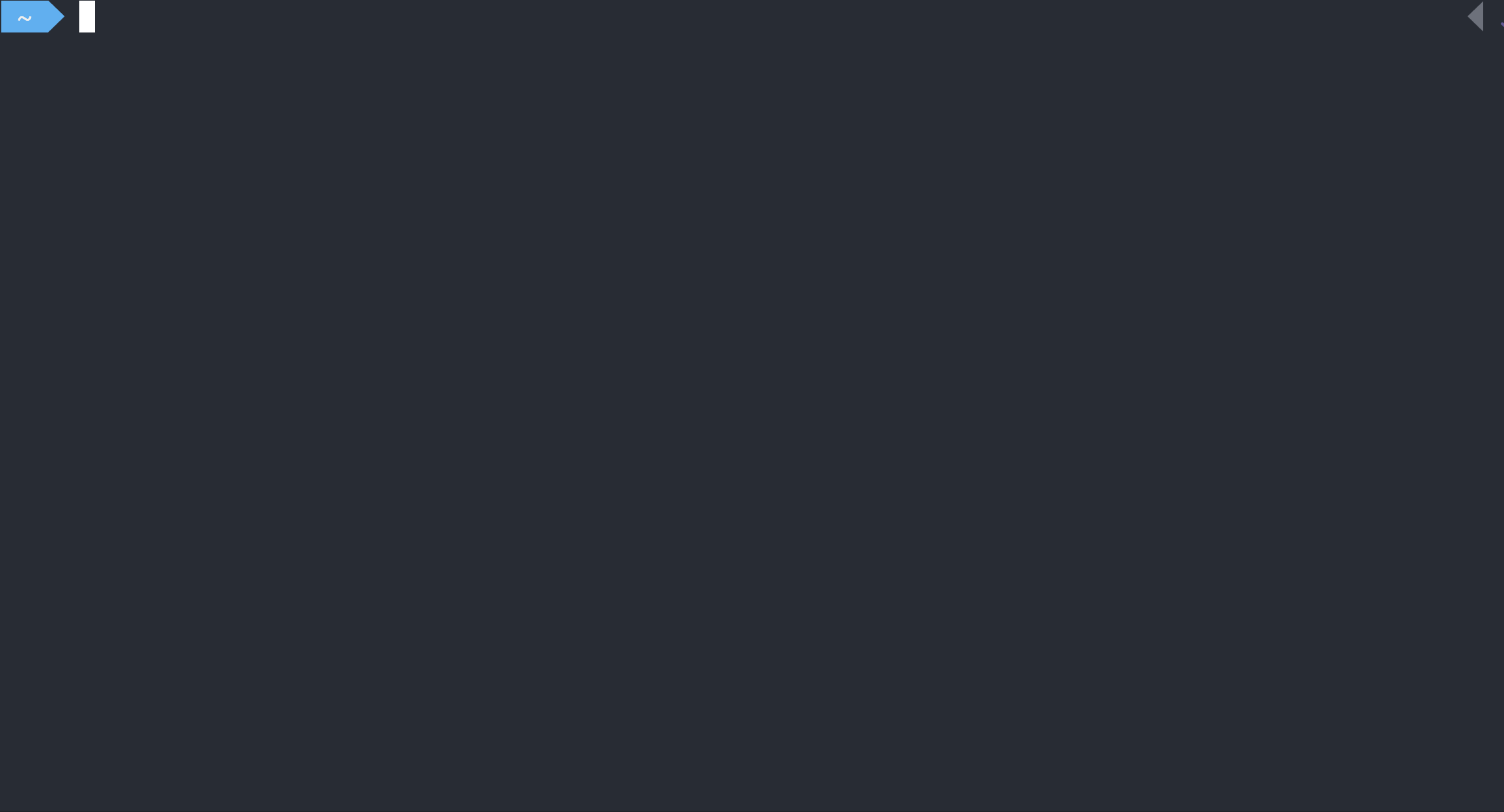 Ukázka práce se zoxide v terminálu
